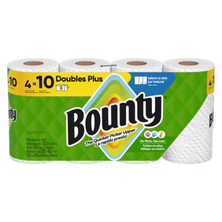 Bounty Bounty Paper Towels Select-A-Size, 4 Count